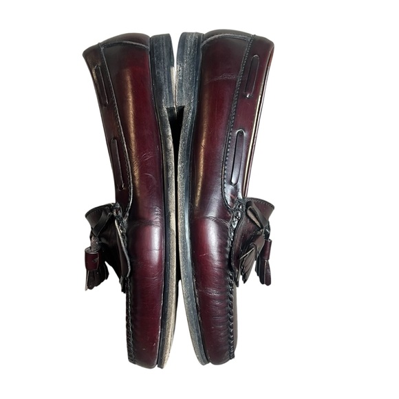 Cole Haan Men’s Pinch Burgundy Tassel Loafers SZ 9.5 - Picture 6 of 8